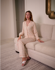 ANDIE LONG PAJAMAS | MAH JONGG PRINT