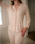 ANDIE LONG PAJAMAS | MAH JONGG PRINT